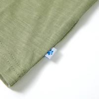 Kindershirt met korte mouwen 104 lichtkakikleurig - thumbnail