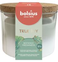 Geurglas met kurk 66/83 True Joy Botanic Freshness Bolsius - Bolsius - thumbnail