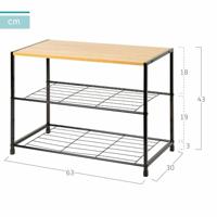 Schoenenrek Max Home 63 x 43 x 30 cm - thumbnail