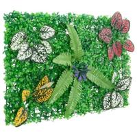 Hek met kunstplanten24 st 40x60 cm groen - thumbnail