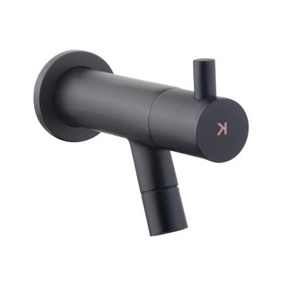 Inbouw Toiletkraan BWS 1/2&apos;&apos; Met Keramisch Binnenwerk Mat Zwart