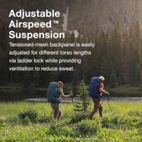 Osprey Rook 50 Backpack Heren Astology Blue/Blue Flame 50L - thumbnail