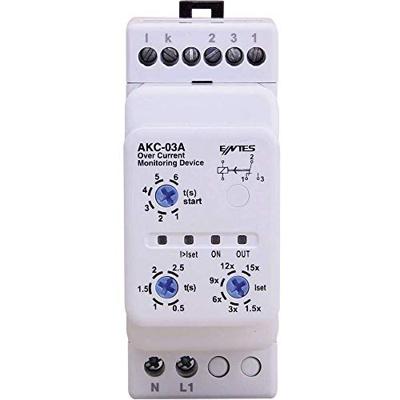 Bewakingsrelais 1x wisselcontact ENTES AKC-03A 1 stuk(s)
