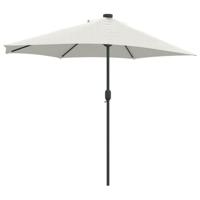Tuinparasol Zand 294 x 150 x 224 cm Polyester en staal - thumbnail