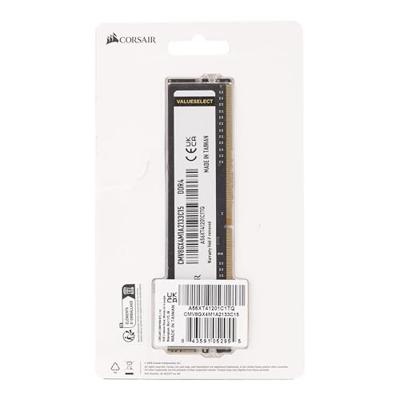 Corsair Value Select Werkgeheugenmodule voor PC DDR4 8 GB 1 x 8 GB Non-ECC 2133 MHz 288-pins DIMM CL15-15-15-36 CMV8GX4M1A2133C15