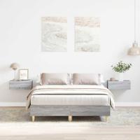 Bedframe zonder matras 120x200 cm spaanplaat grijs sonoma - thumbnail