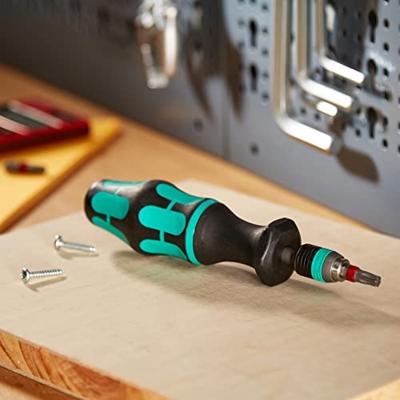 Wera 7442 Kraftform Pistoolgreep instelbare Momentschroevendraaier met Rapidaptor Snelwisselhouder, 1/4 duim, 3,0 - 6,0 Nm - 1 stuk(s) - 05074702001
