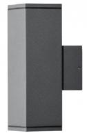 Konstsmide Monza Up & Down 7907-370 Buitenlamp (wand) Halogeen GU10 70 W Antraciet - thumbnail
