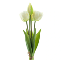 PSO Triumph tulip bundle Sally x5 cream 29 cm kunstbloem Erutan Avon - Erutan avon - thumbnail