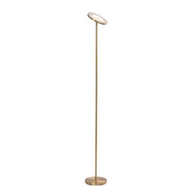 Artdelight Vloerlamp Novara 18 Watt LED brons