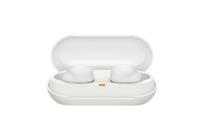 Sony WF-C500 Volledig draadloze oordopjes (tot 20 uur batterijduur met oplaadcase, compatibel met Voice Assistant, ingebouwde microfoon voor telefoongesprekken, Bluetooth) Wit