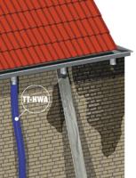 Hemelwaterafvoerslang incl.klem 80mm(15Mtr) - thumbnail