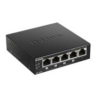 D-Link DGS-1005P/E 5-poorts PoE+ switch Gigabit 4 PoE+ poorten 60W - thumbnail