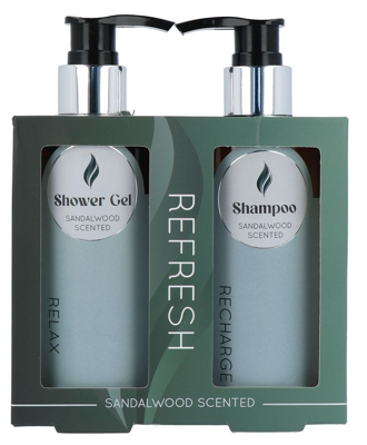 Refresh Geschenkset Heren Douchegel & Shampoo