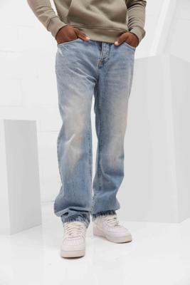 Fearless Blood Vintage Straight Jeans Heren Lichtblauw - Maat 30 - Kleur: Lichtblauw | Soccerfanshop Fearless Blood Vintage Straight Jeans Heren Lichtblauw - Maat 30 - Kleur: Lichtblauw | Soccerfanshop