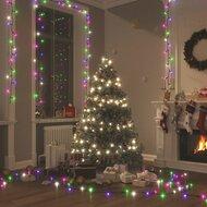 VidaXL Lichtslinger met 150 led's 15 m pvc meerkleurig pastel VidaXL Lichtslinger met 150 led's 15 m pvc meerkleurig pastel