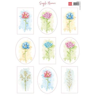 Marianne Design • knipvel single flowers