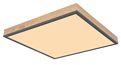 Globo Houten led plafondlampDoro 45x45cm - 416080WD2