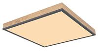 Globo Houten led plafondlampDoro 45x45cm - 416080WD2 - thumbnail