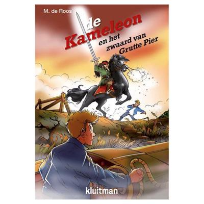 Uitgeverij Kluitman De kameleon en het zwaard van grutte pier