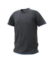 DASSY t-shirt kinetic grijs/azuurblauw s - thumbnail