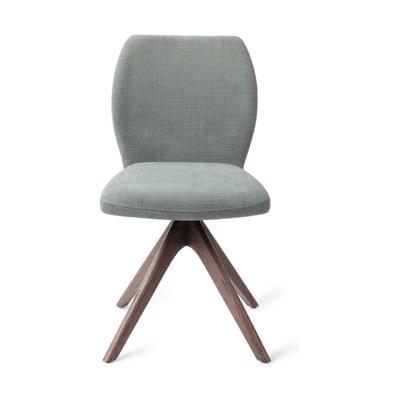Jesper Home Ikata eetkamerstoel Breezy Blue revolve oak walnut