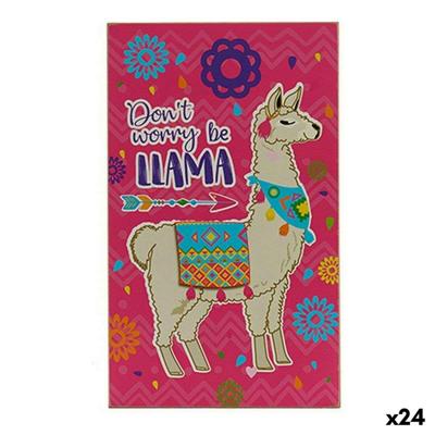 Decoratief altaarstuk Gift Decor 18HLS045 18HLS045 1 x 40 x 24 cm Lama (24 Stuks)