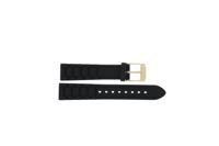 Horlogeband Michael Kors MK5408 Silicoon Zwart 18mm - thumbnail