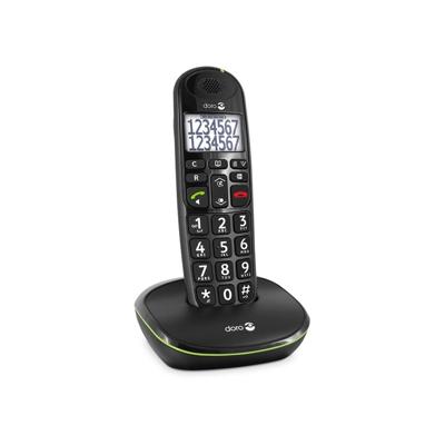 Doro PhoneEasy 110 Duo Huistelefoon Zwart
