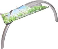 Euro Spatbordset rapido 28" x 46 mm - smoke / titanium - thumbnail