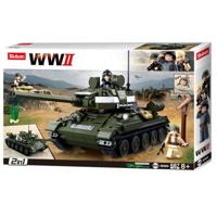 Sluban WWII - 2in1 Russian Tank (M38-B0689) - thumbnail