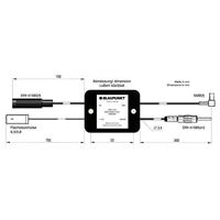 Blaupunkt Autoantenne-adapter DIN 150 Ω, SMB-stekker 2006017472609 - thumbnail