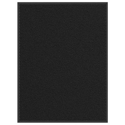 Deurmat 80x120 cm zwart