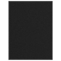 Deurmat 80x120 cm zwart - thumbnail