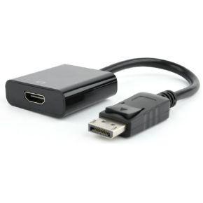 DisplayPort naar HDMI adapter zwart, Blister verpakking