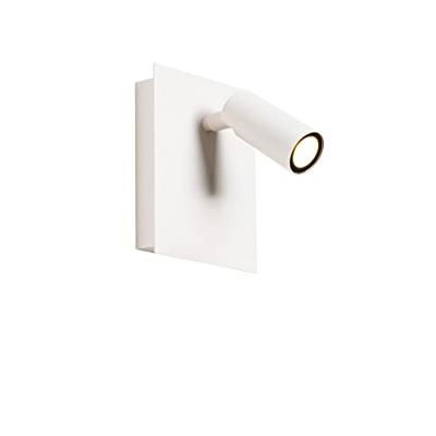 QAZQA Moderne buiten wandlamp wit incl. LED IP54 - Simon QAZQA Moderne buiten wandlamp wit incl. LED IP54 - Simon