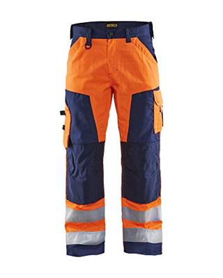 Blåkläder Werkbroek High-Vis zonder spijkerzakken 15661811 | High Vis Oranje/Marineblauw | Maat 62 - 7330509413517 Blåkläder Werkbroek High-Vis zonder spijkerzakken 15661811 | High Vis Oranje/Marineblauw | Maat 62 - 7330509413517