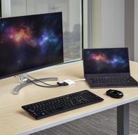 StarTech.com USB-C multiport adapter met HDMI USB 3.0 poort 60W PD wit - thumbnail