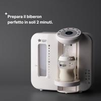 TOMMEE TIPPEE Perfect Prep - flesvoorbereiding - nieuwe hotshot-functie - zwart - thumbnail
