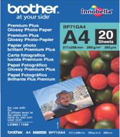BROTHER fotopapier glossy, ft A4, 260 g, pak van 20 vel - thumbnail