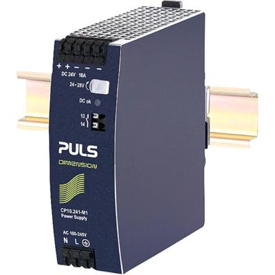 PULS CP10.241-M1 DIN-rail netvoeding 24 V 10 A 240 W Aantal uitgangen:1 x Inhoud 1 stuk(s) PULS CP10.241-M1 DIN-rail netvoeding 24 V 10 A 240 W Aantal uitgangen:1 x Inhoud 1 stuk(s)