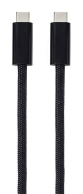 Renkforce USB-kabel USB 4.0 USB-C stekker, USB-C stekker 2.00 m Zwart Verdraaide paren RF-6056888