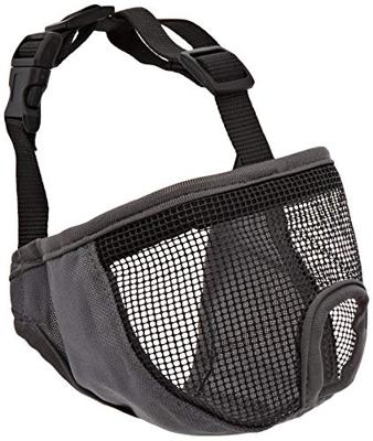Muilkorf Trixie Zwart/Gris S