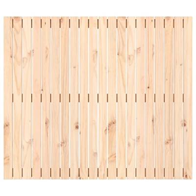 Wandhoofdbord 127,5x3x110 cm massief grenenhout