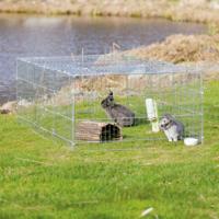 TRIXIE NATURA KNAAGDIERREN MET DAK GEGALVANISEERD METAAL 216X65X116 CM - thumbnail