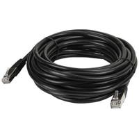 DAP Cat6 U/UTP netwerkkabel zwart 75cm - thumbnail