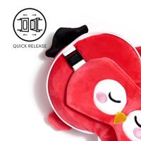 Relaxeazzz Jolly Roger Piraat Bembo de Papegaai Reiskussen & Slaapmasker - thumbnail