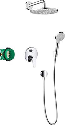 Hansgrohe Crometta S complete inbouwset 240 1jet met ééngreeps mengkraan, chroom Hansgrohe Crometta S complete inbouwset 240 1jet met ééngreeps mengkraan, chroom
