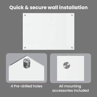 VidaXL Keuken achterwand doorzichtig 70 x 50 cm gehard glas - thumbnail