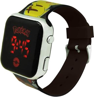 LED Horloge - KIDS LICENSING - POK4322 - Rood - Quartz - LED Display